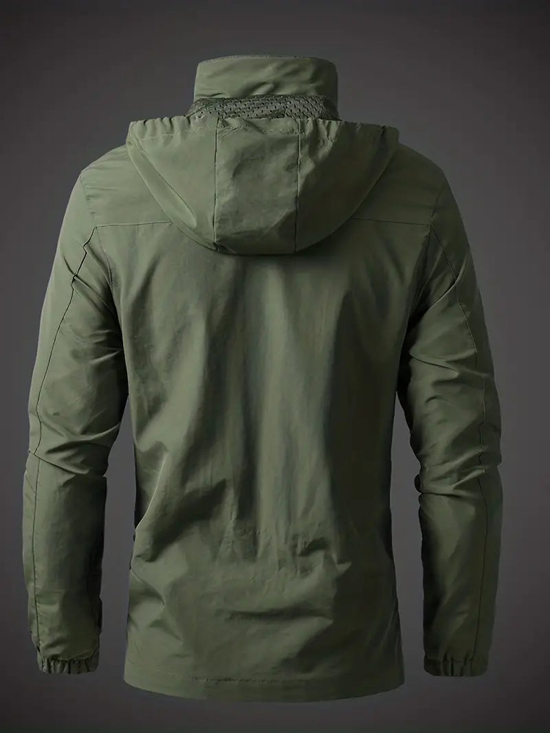 Hooded Lightweight Jacket for Men - Image 2