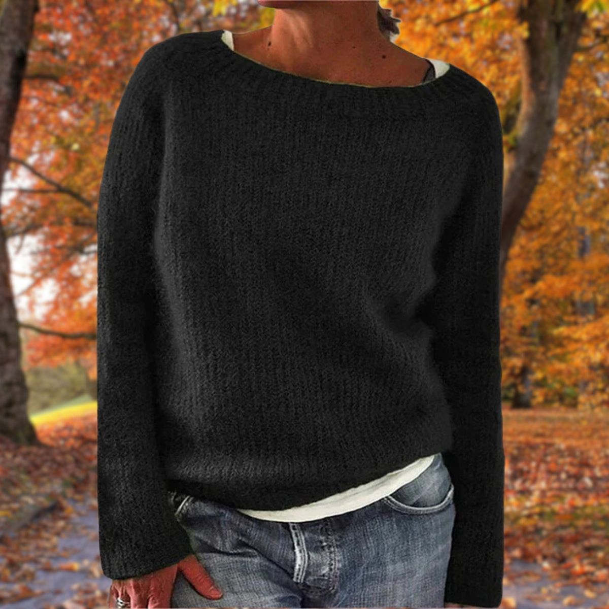 Relaxed Fit Sweater for Women - Image 2
