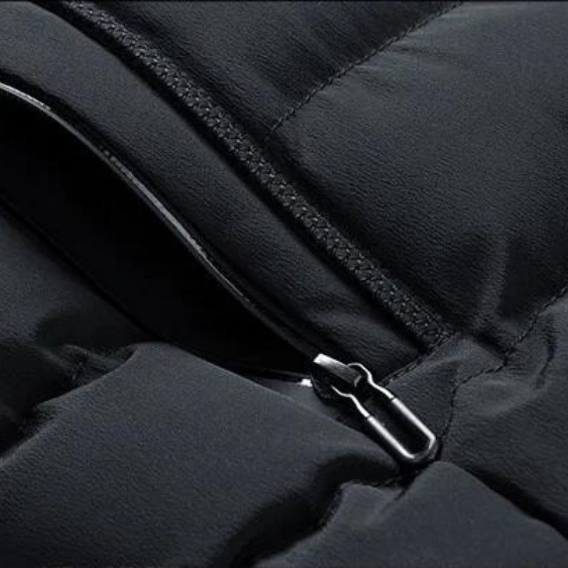 Hooded Puffer Vest for Men - Image 3