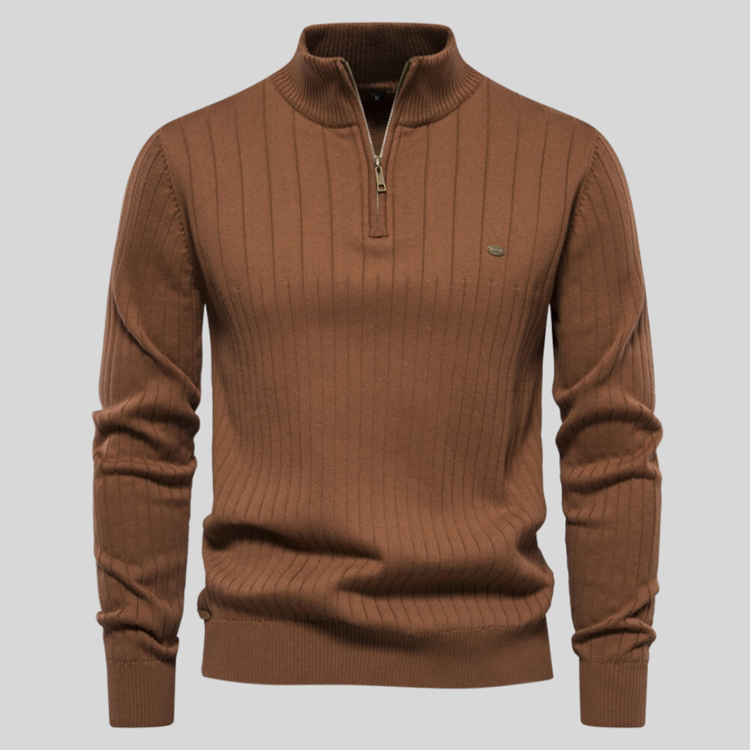 Quarter Zip Sweater for Men - Image 8