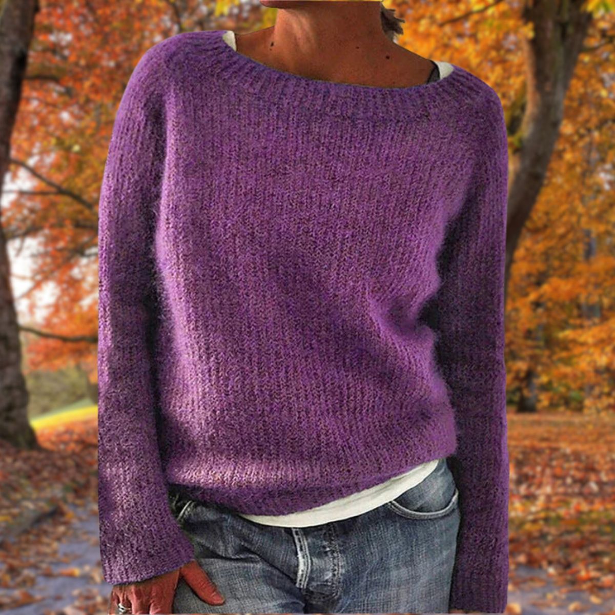 Relaxed Fit Sweater for Women - Image 7