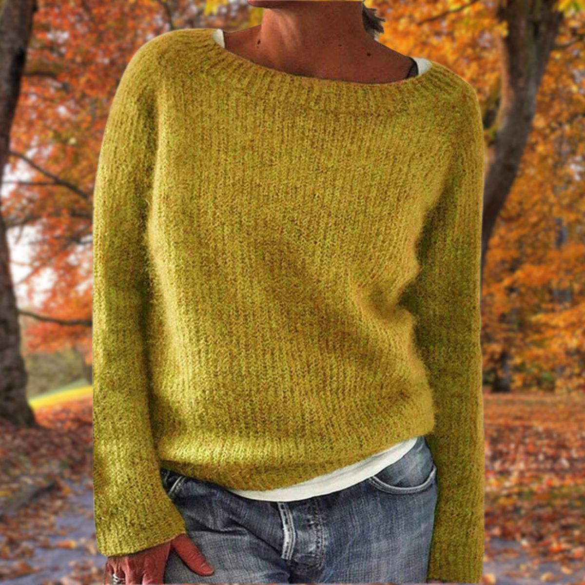 Relaxed Fit Sweater for Women - Image 1