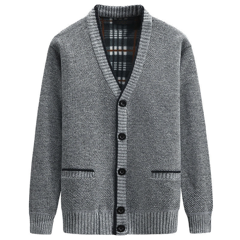 Button-Down Cardigan for Men - Image 1