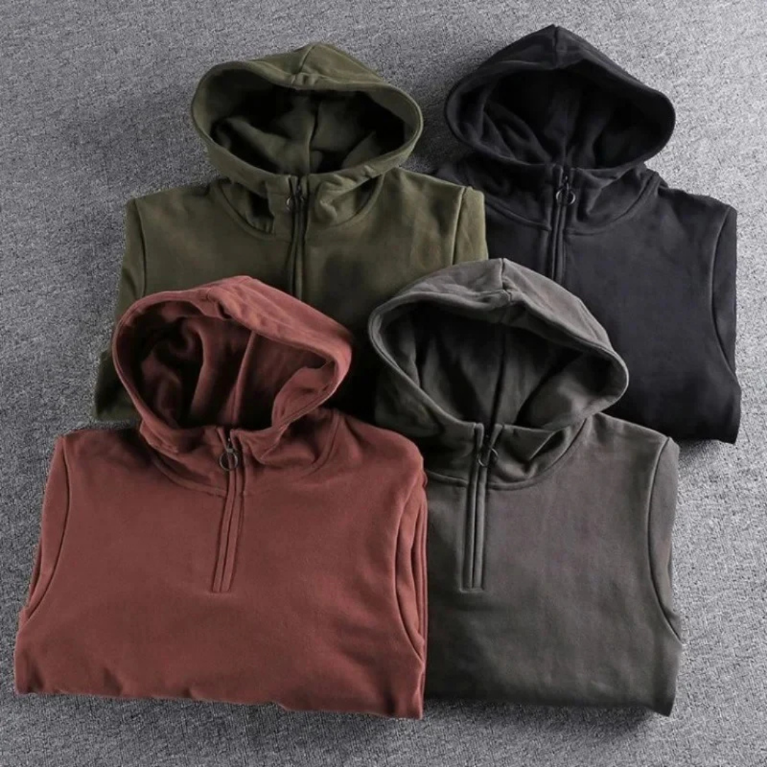 Half-Zip Hoodie for Men - Image 2