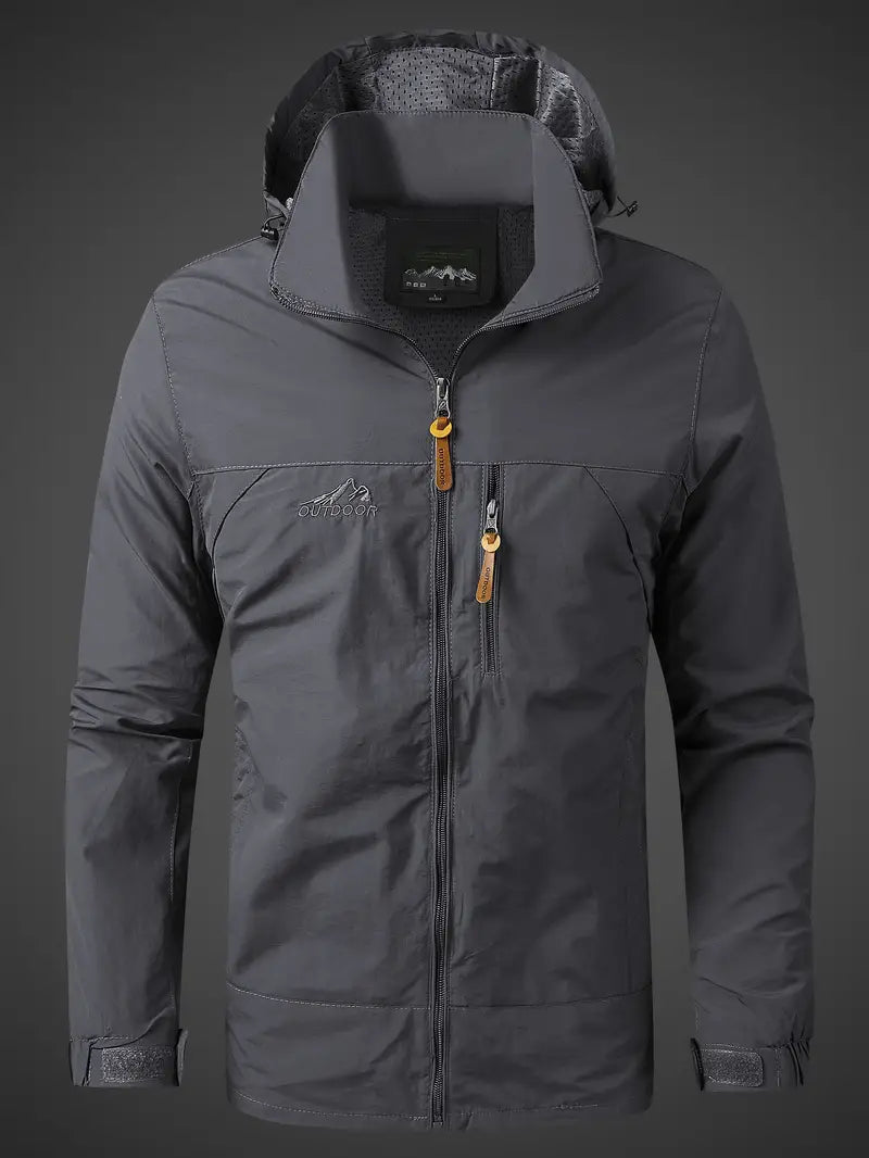 Hooded Lightweight Jacket for Men - Image 8