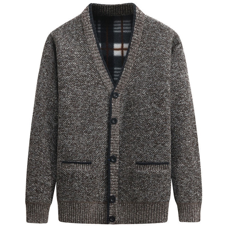Button-Down Cardigan for Men - Image 2