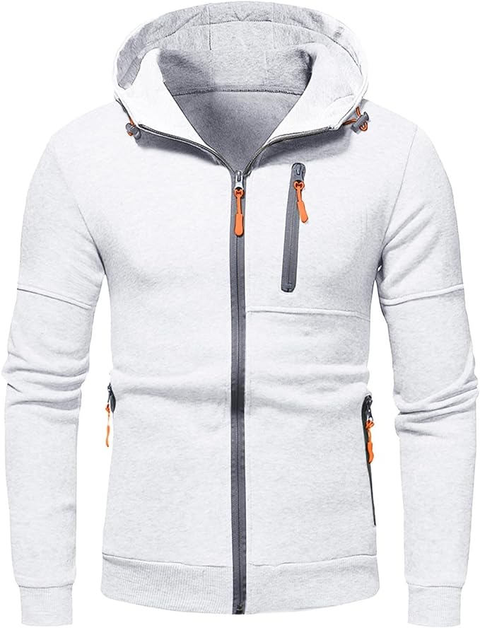 Full Zip Hoodie Jacket for Men - Image 4