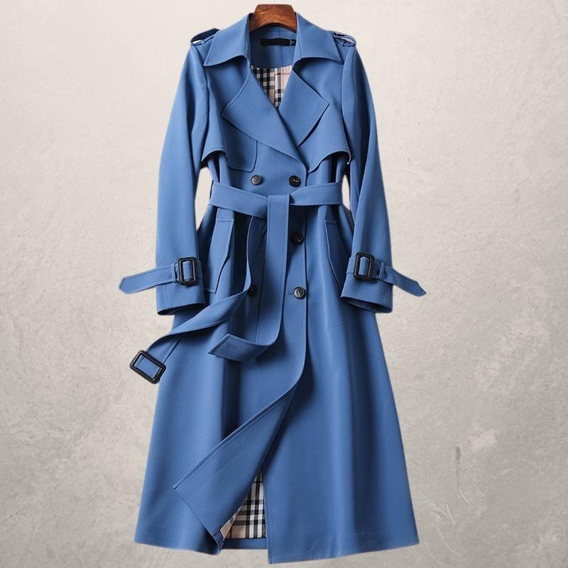 Double-Breasted Trench Coat for Women - Image 3