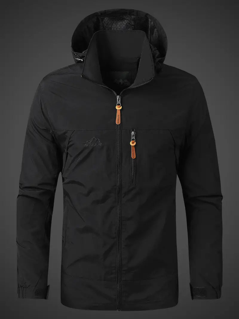 Hooded Lightweight Jacket for Men - Image 6
