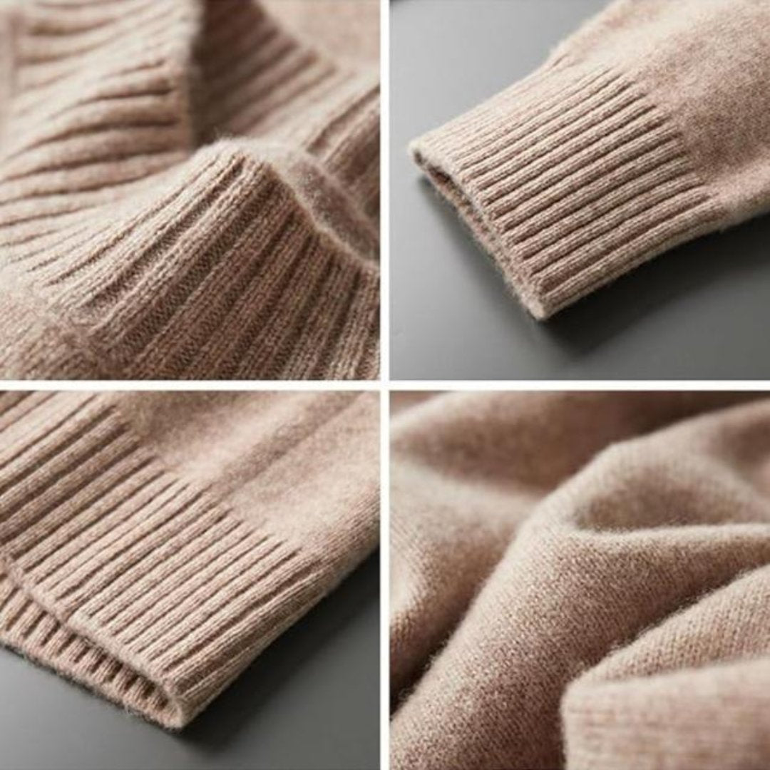 Mock Neck Sweater for Men - Image 2