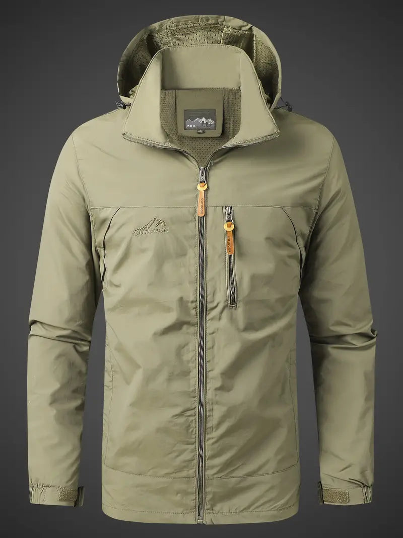 Hooded Lightweight Jacket for Men - Image 5