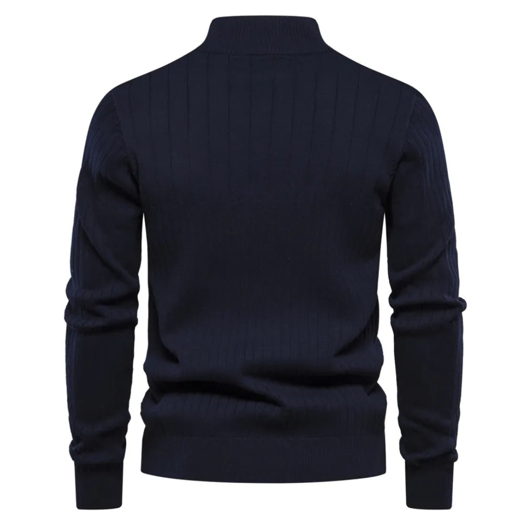 Quarter Zip Sweater for Men - Image 2