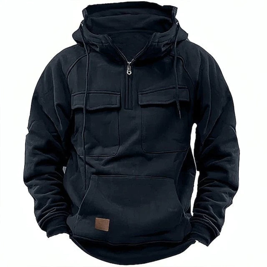 Half Zip Hoodie for Men - Image 1