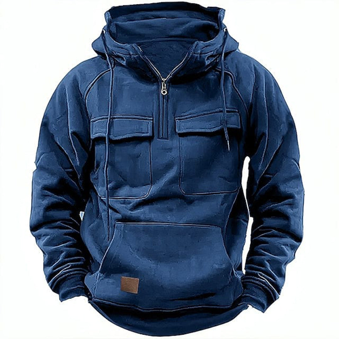 Half Zip Hoodie for Men - Image 3