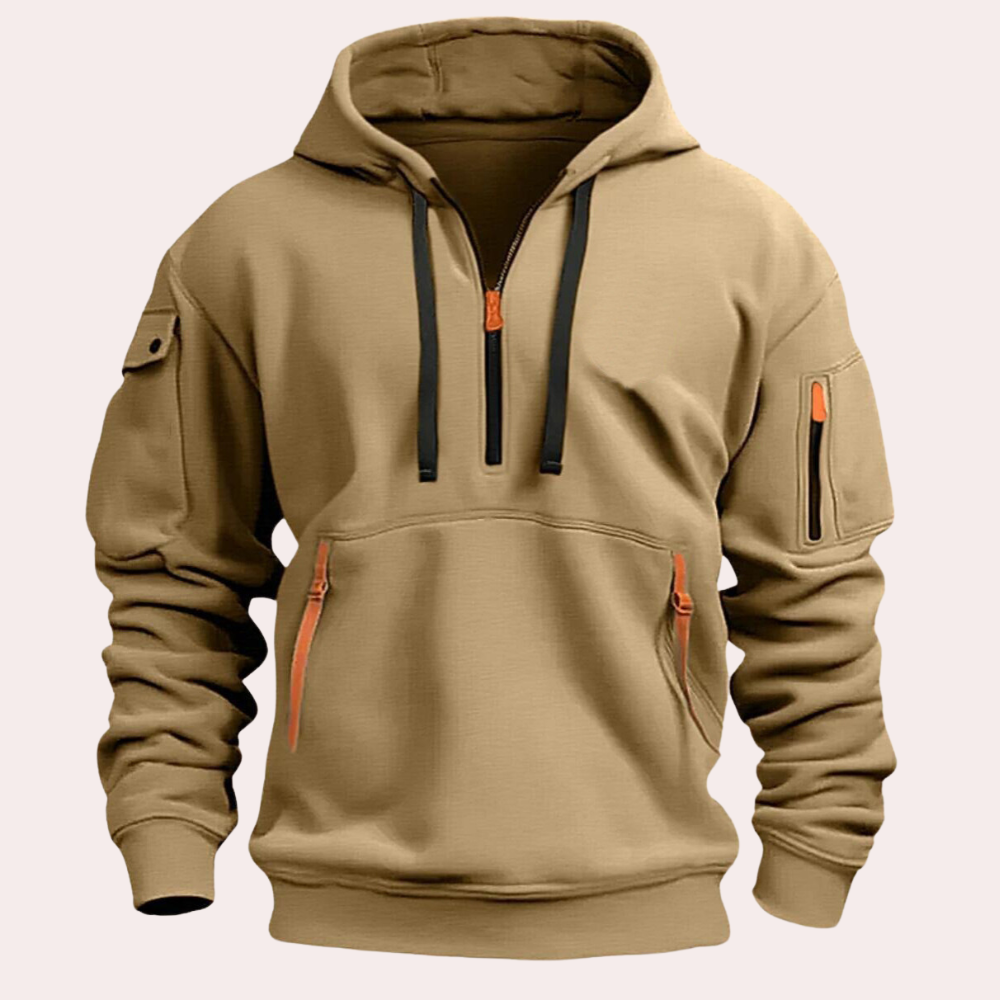 Utility Pullover Hoodie for Men - Image 1