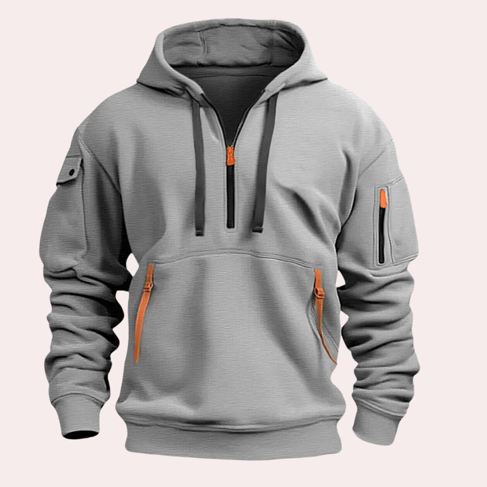 Utility Pullover Hoodie for Men - Image 11