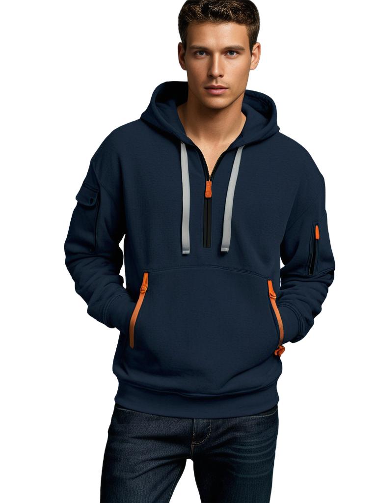 Utility Pullover Hoodie for Men - Image 3