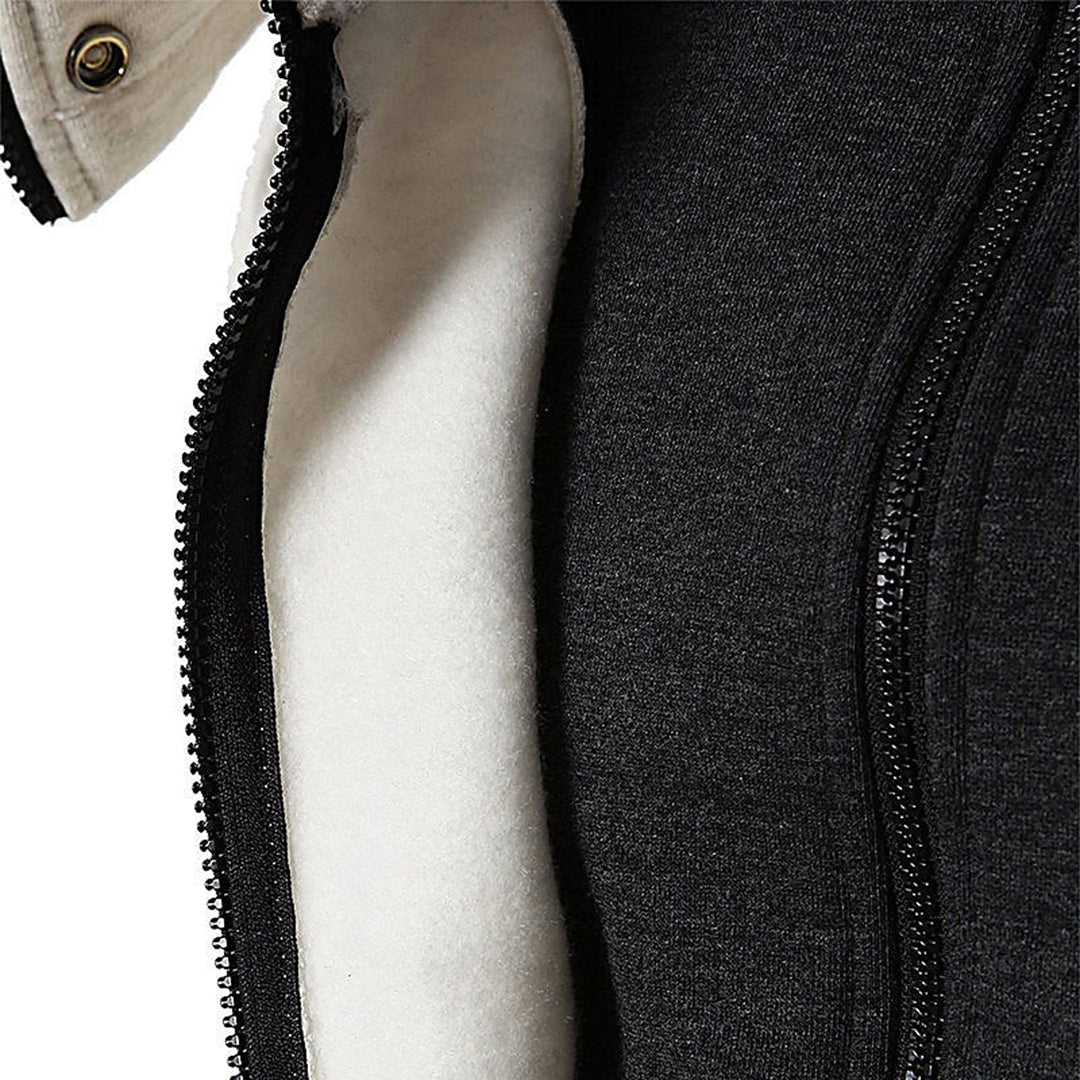 Hooded Full Zip Jacket for Men - Image 2