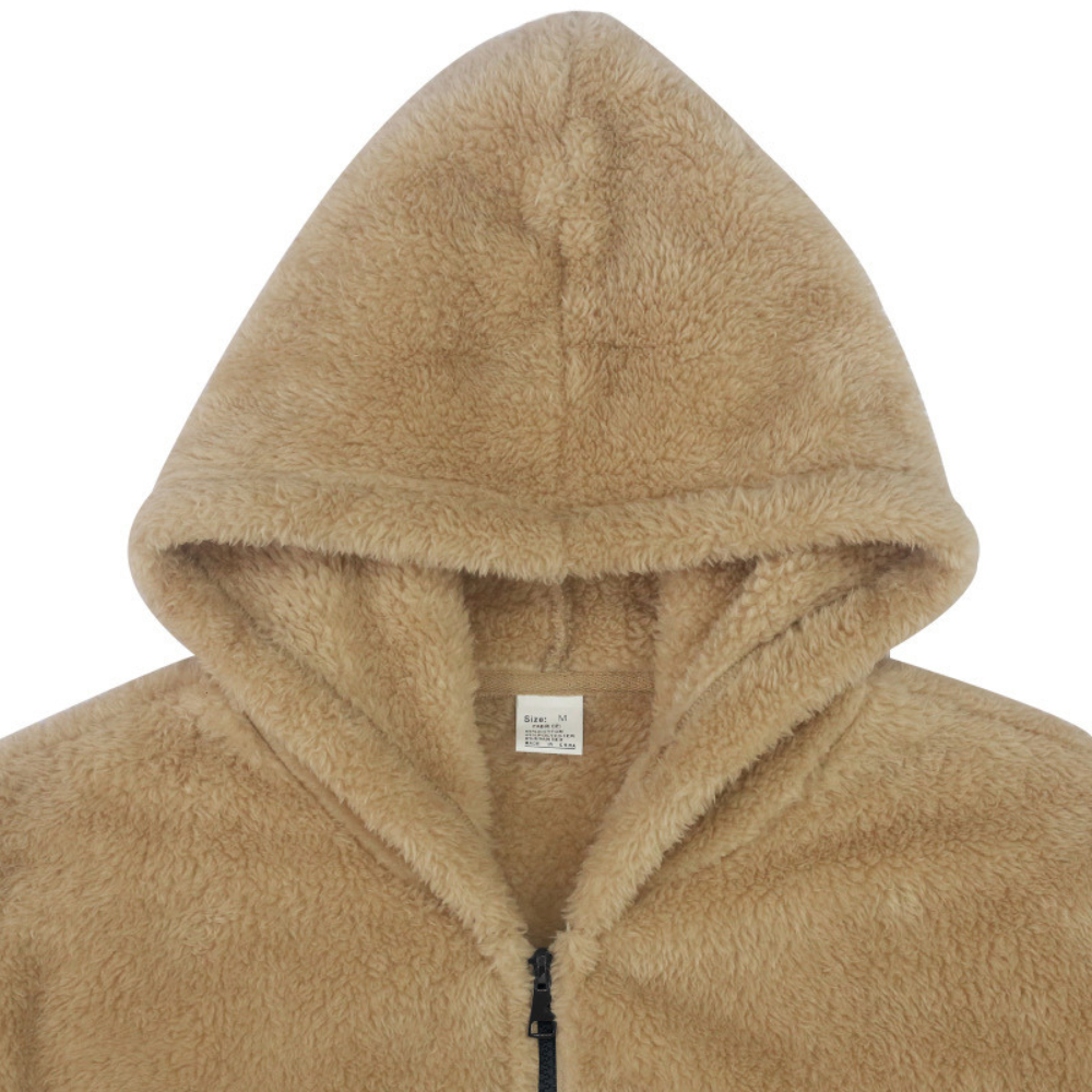 Hooded Fleece Jacket for Men - Image 4