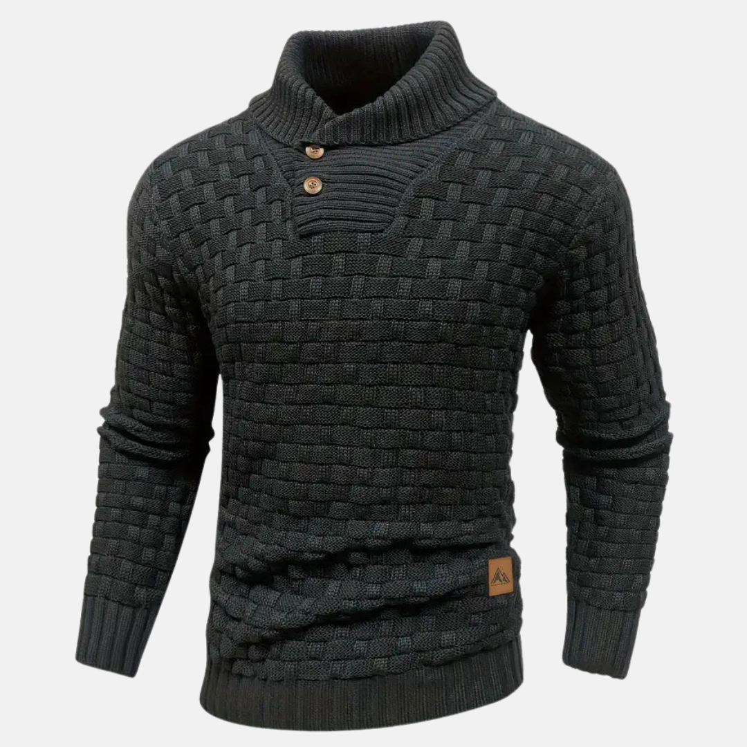 Shawl Collar Sweater for Men - Image 6