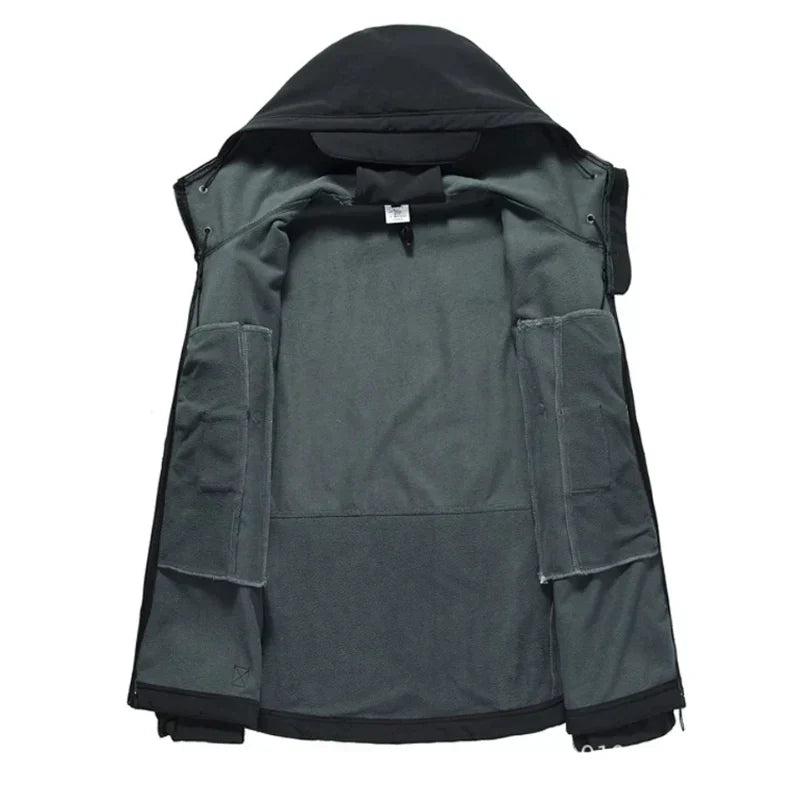 Tactical Hooded Jacket for Men - Image 2