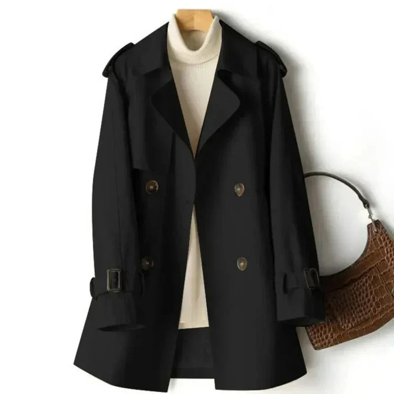 Belted Trench Coat for Women - Image 2