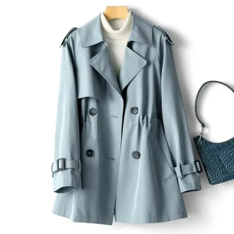 Belted Trench Coat for Women - Image 3