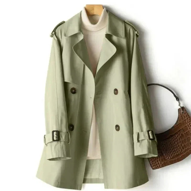 Belted Trench Coat for Women - Image 4