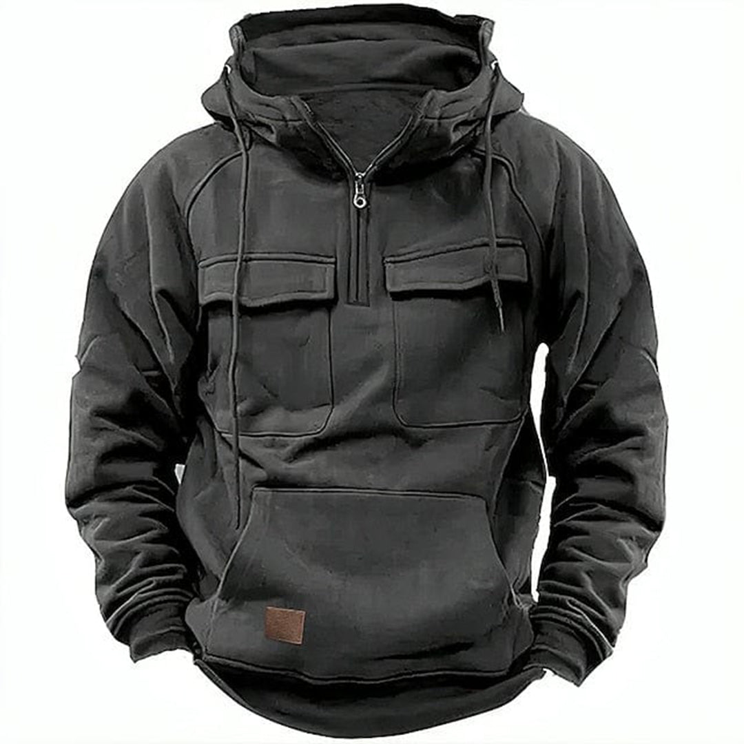 Half Zip Hoodie for Men - Image 4