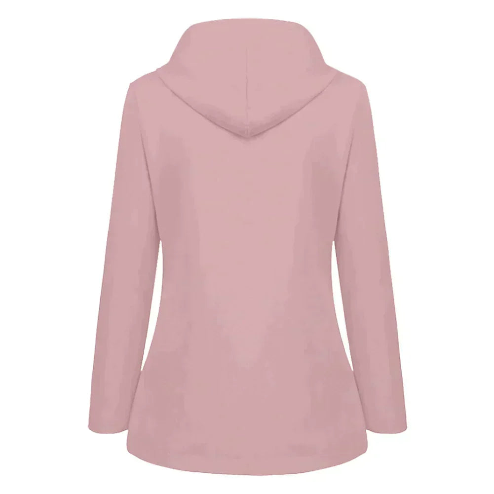 Hooded A-Line Coat for Women - Image 3