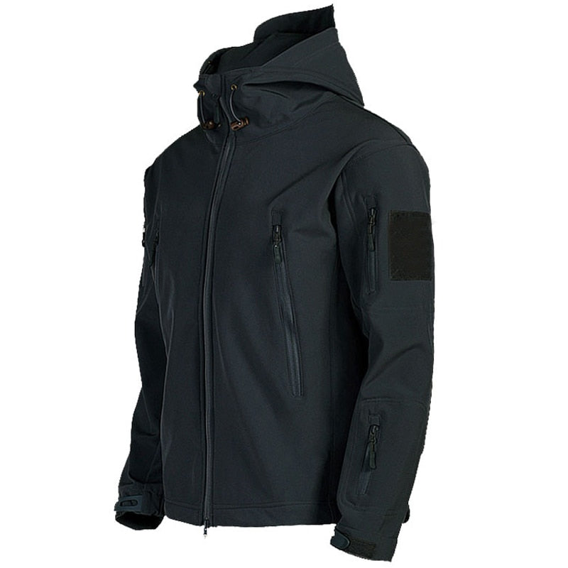 Hooded Tactical Jacket for Men - Image 3