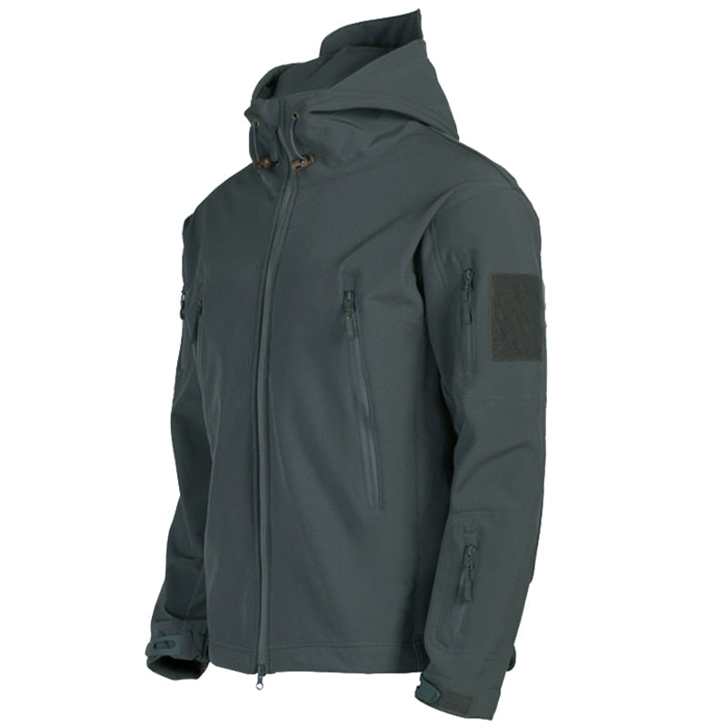 Hooded Tactical Jacket for Men - Image 8