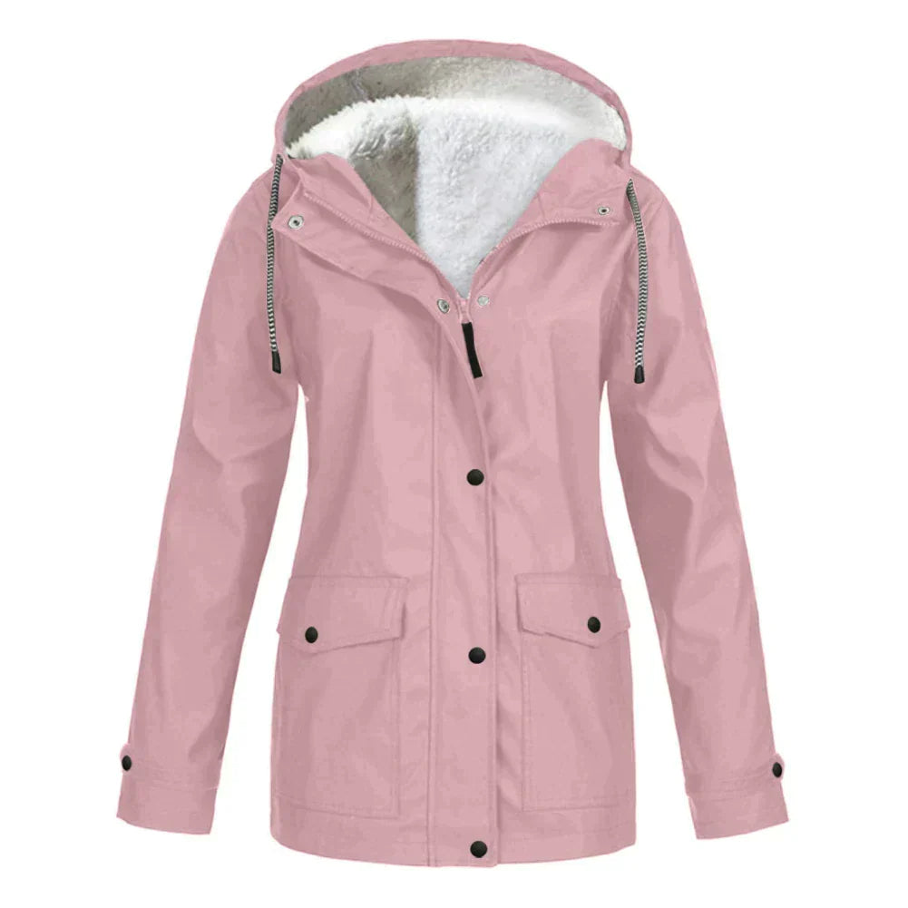 Hooded A-Line Coat for Women - Image 10