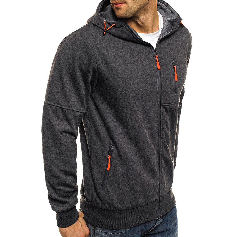 Full Zip Hoodie Jacket for Men - Image 2