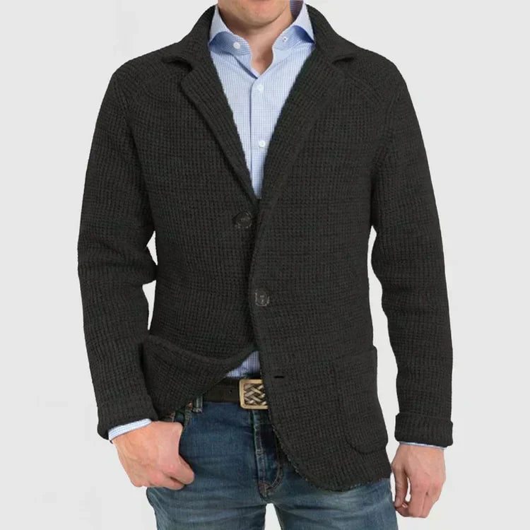 Two-Button Casual Blazer for Men - Image 4
