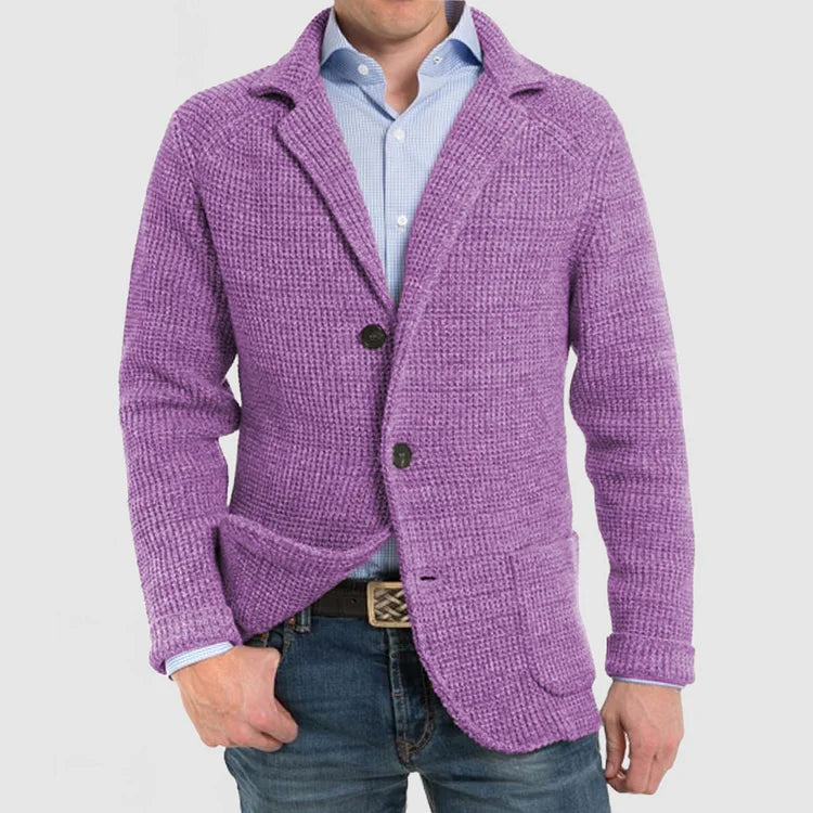Two-Button Casual Blazer for Men - Image 7