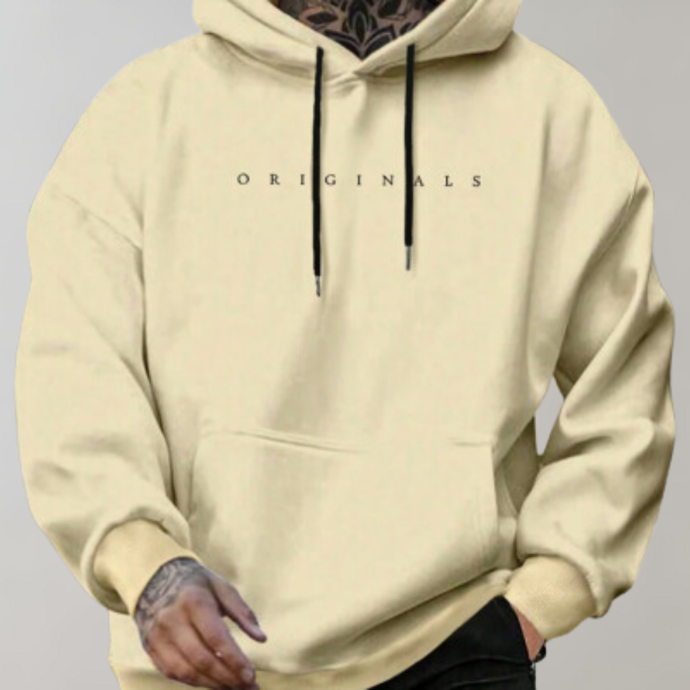 Long Sleeve Pullover Hoodie for Men - Image 3