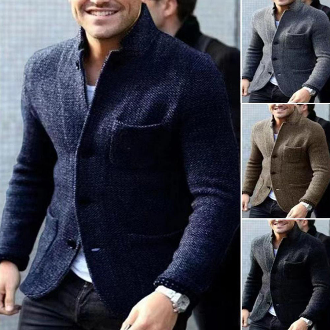 Button-Down Casual Jacket for Men - Image 5