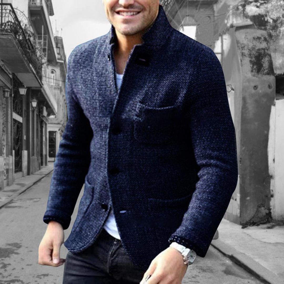 Button-Down Casual Jacket for Men - Image 2