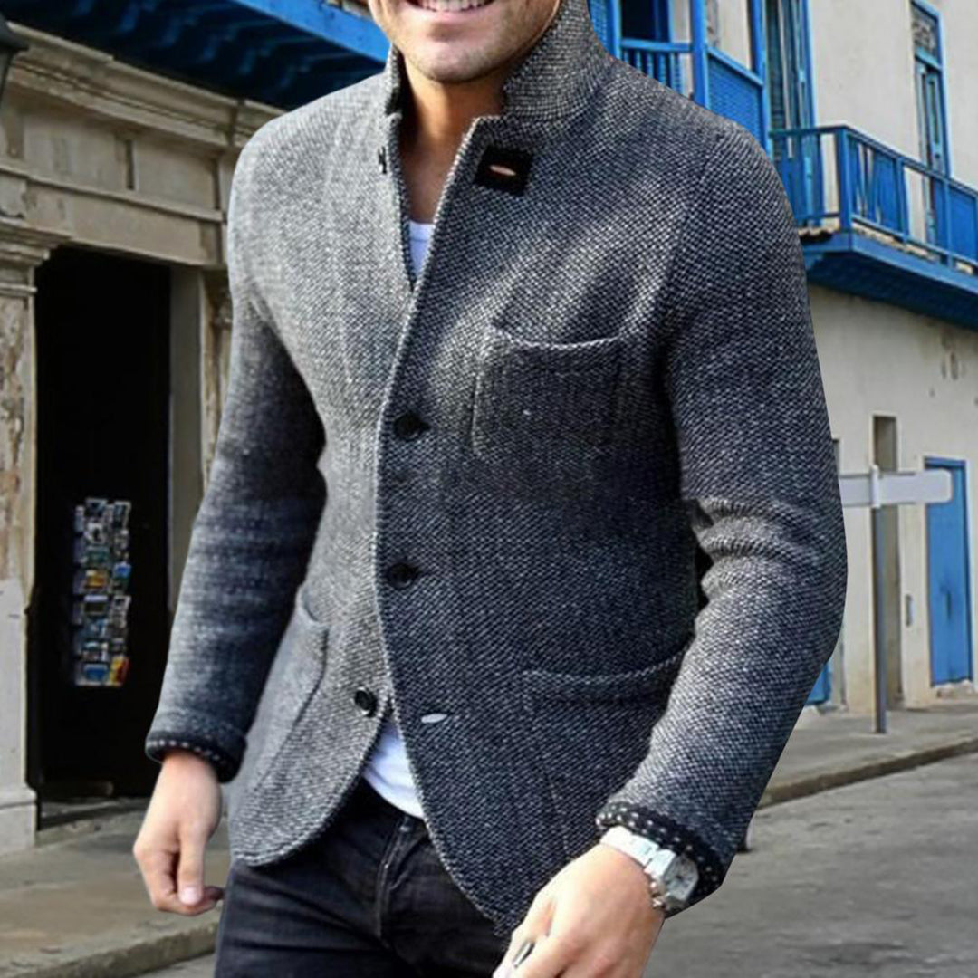 Button-Down Casual Jacket for Men - Image 3