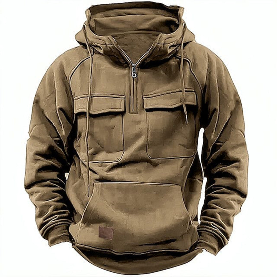 Half Zip Hoodie for Men - Image 5