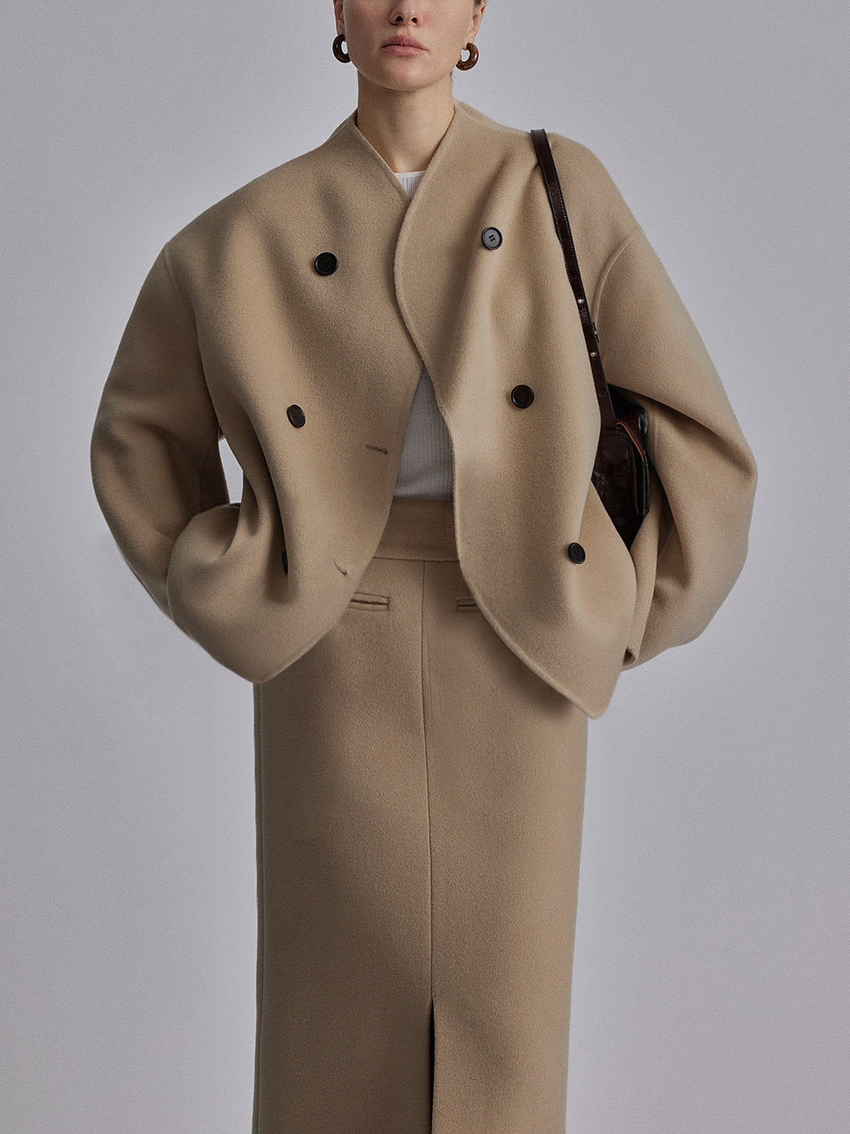 Double Breasted Short Jacket for Women - Image 7