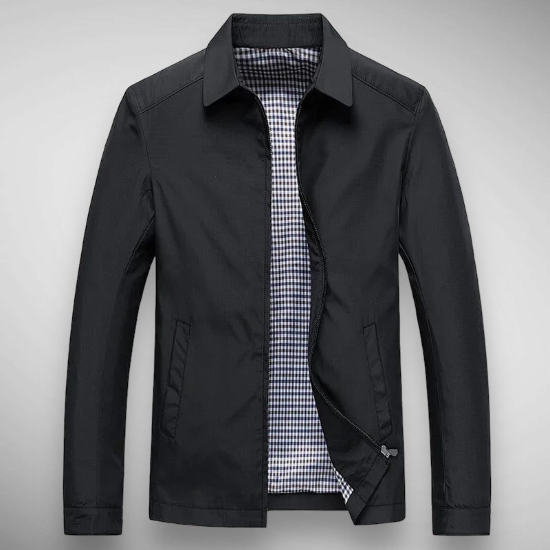 Zip Up Casual Jacket for Men - Image 1