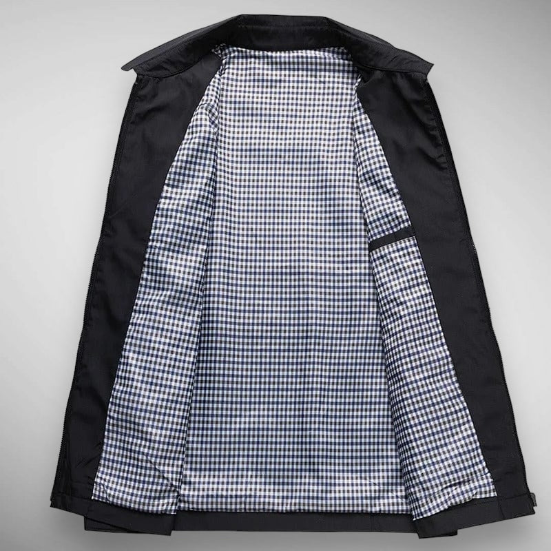 Zip Up Casual Jacket for Men - Image 2