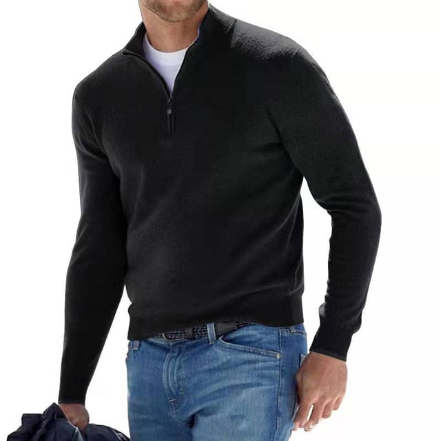 Quarter-Zip Sweater for Men - Image 6