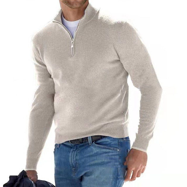 Quarter-Zip Sweater for Men - Image 5