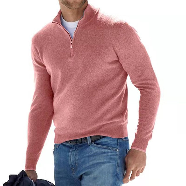 Quarter-Zip Sweater for Men - Image 8