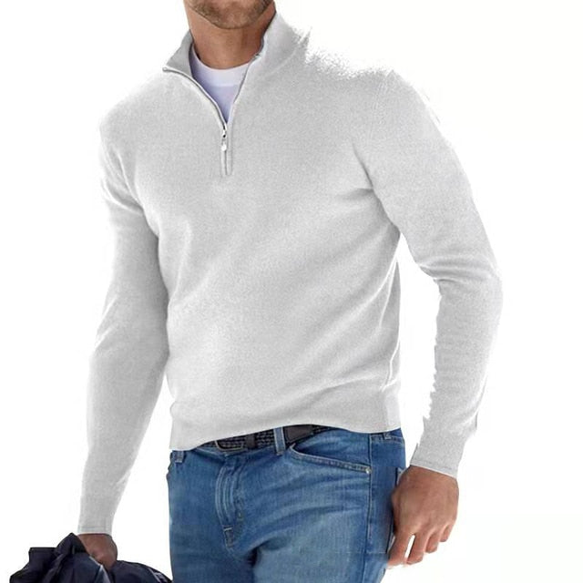Quarter-Zip Sweater for Men - Image 13