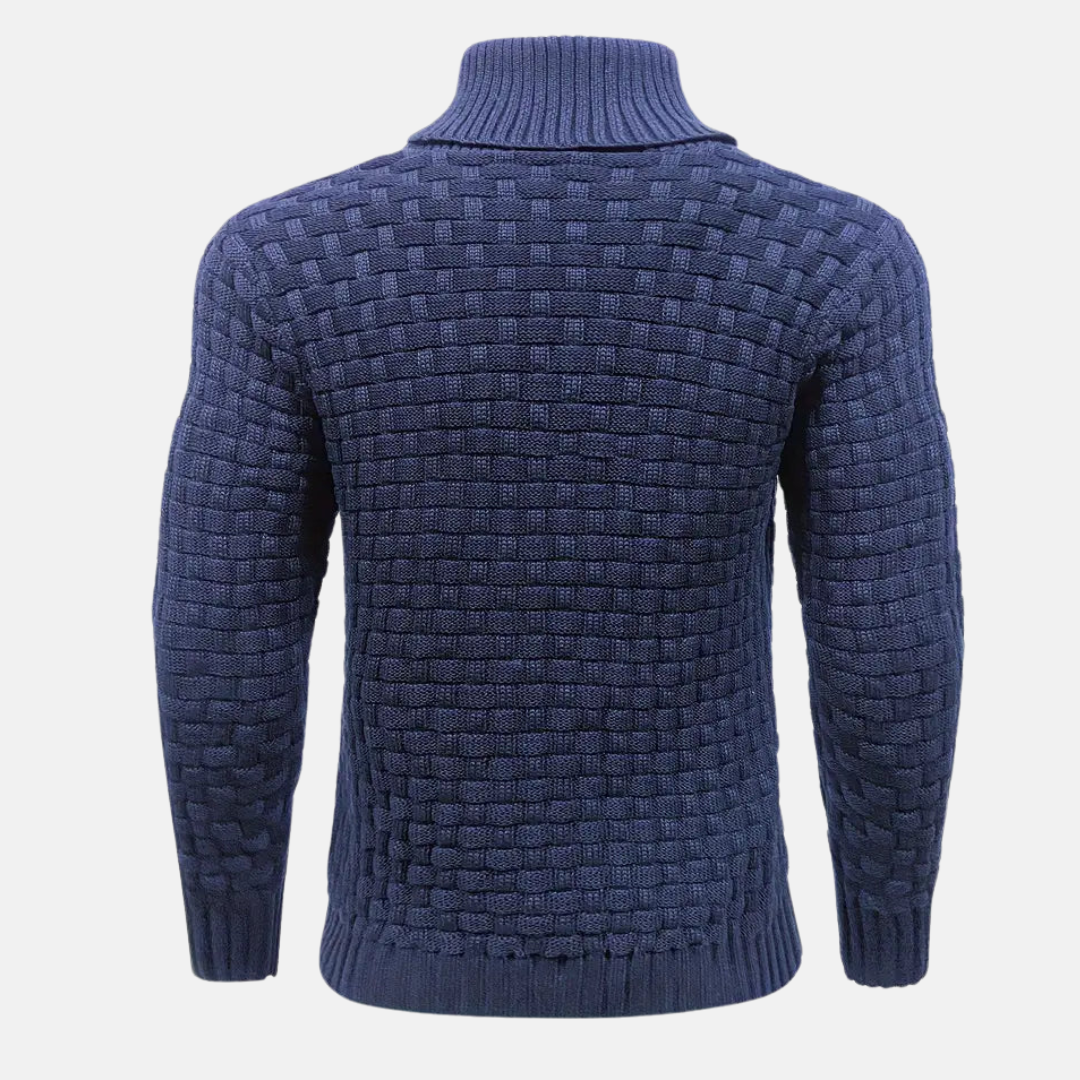 Shawl Collar Sweater for Men - Image 3