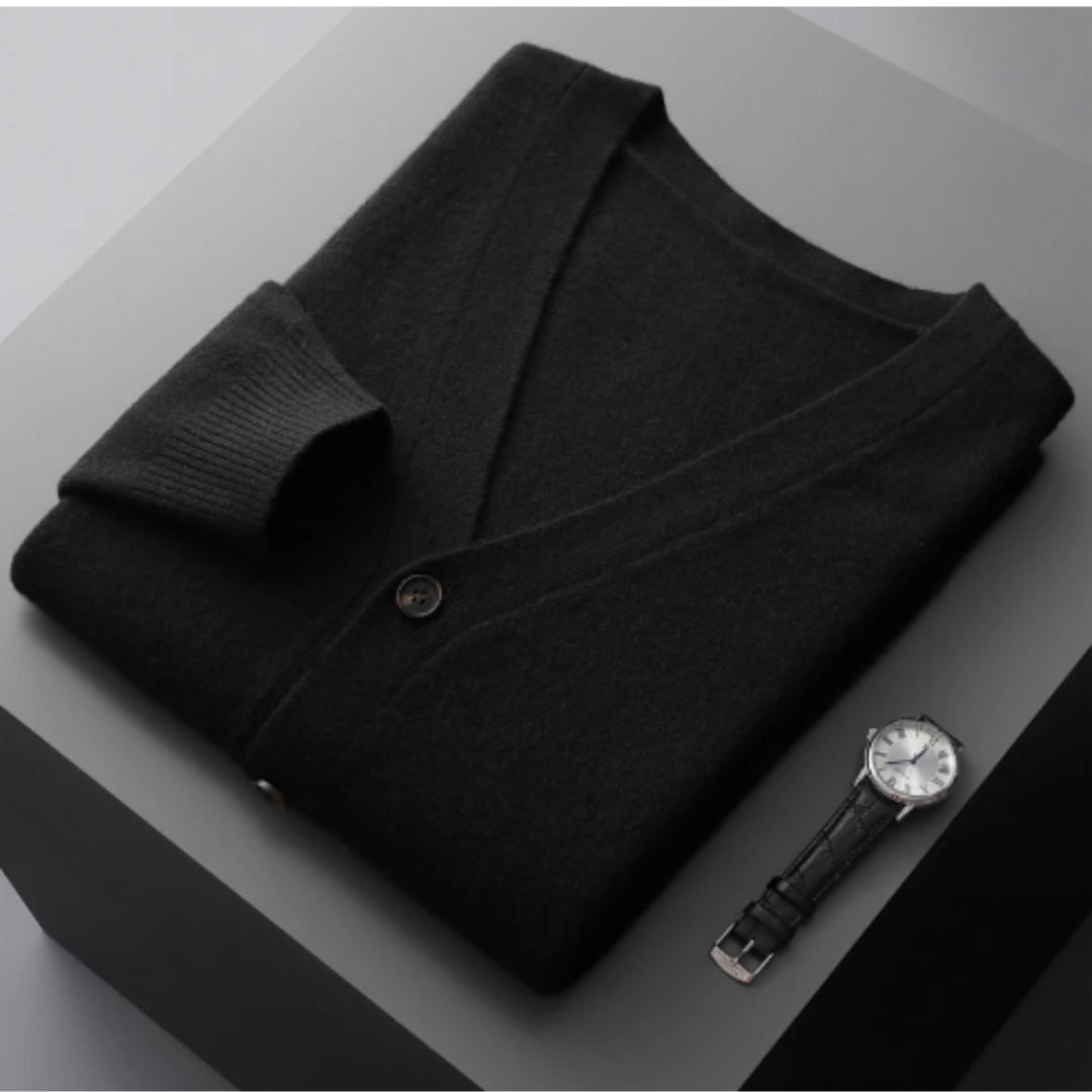 V-Neck Cardigan for Men - Image 15